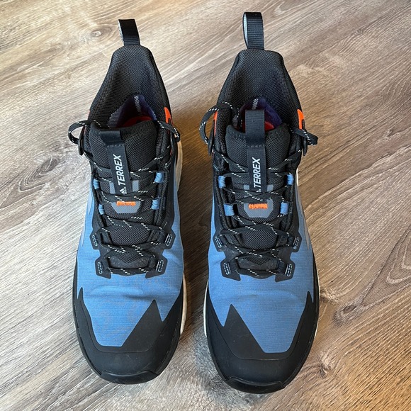 NWOB Adidas Terrex Free Hiker 2 GTX Mid Hiking Shoes Mens 10.5 UK 10 EU 44 2/3 - Picture 5 of 10